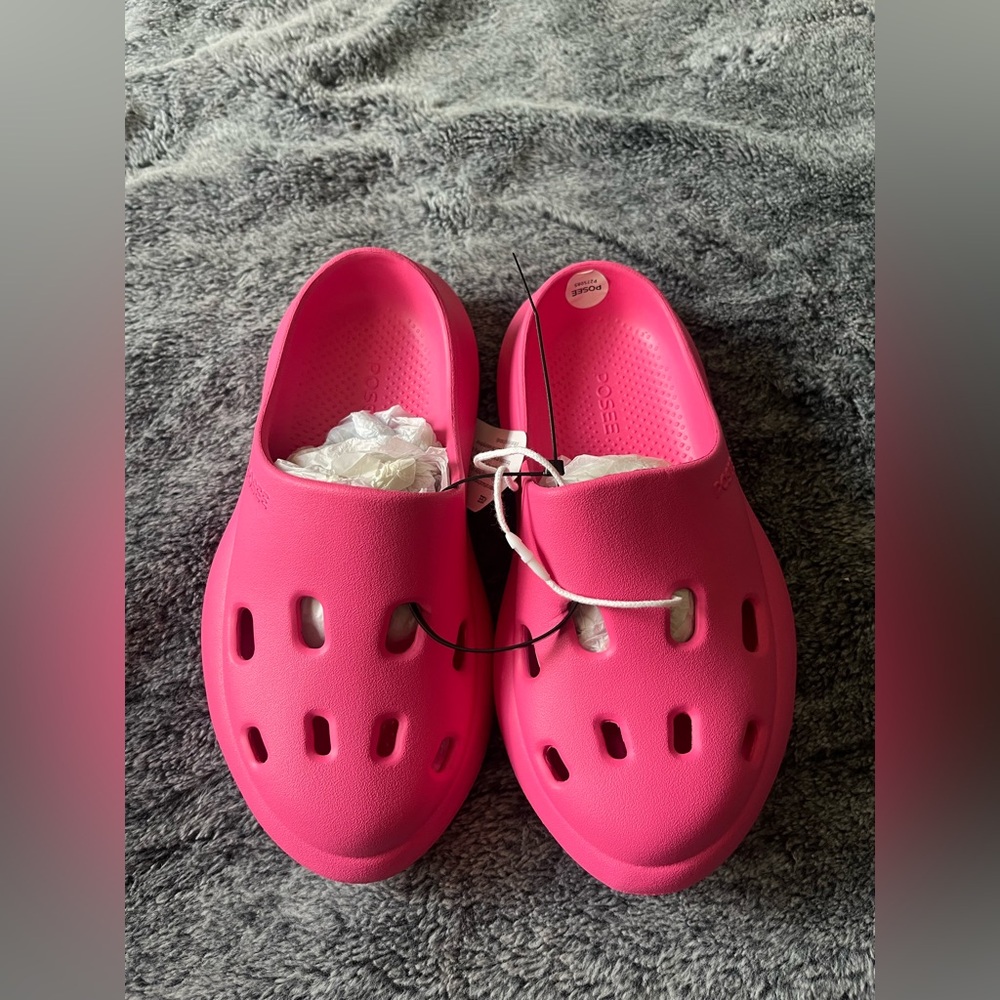 Pink Slip-On Clogs